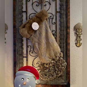 Serendipity Large 28” Long Fur Topped Stocking